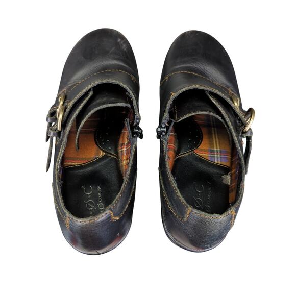 BOC Born Clogs Chunky Monk Double Strap Oxfords Academia Women's 9 Academia‎ - Picture 5 of 8